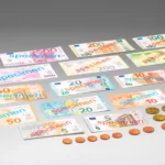 Bani EURO pentru jocuri - 44 piese