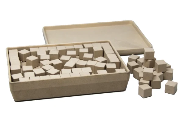 Cuburi in culoare naturala - 150 piese - 080550.000