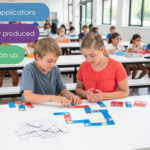 Joc domino – fractii