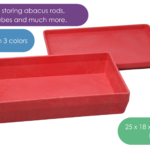 Cutie cu capac RE-Wood® - Rosu