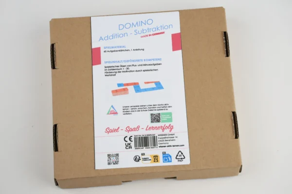 Joc domino – adunare si scadere in intervalul 0–20 - 200096.IMP