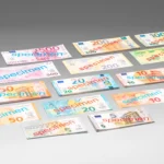 Set mare Bancnote Euro - 140 piese